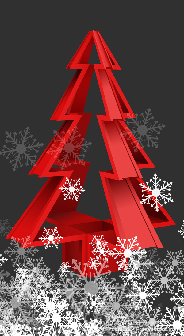 Christmas-Tree-with-Snowflakes1